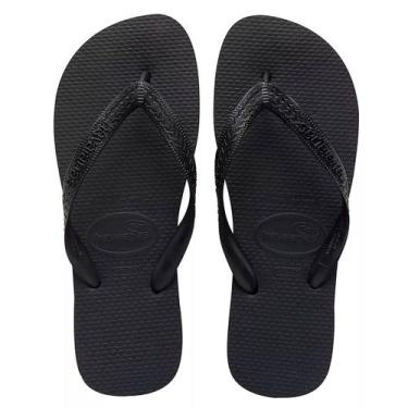 Imagem de Havaiana Top Masculina 45/46 e 47/48 - Havaianas, Preto, 47/48