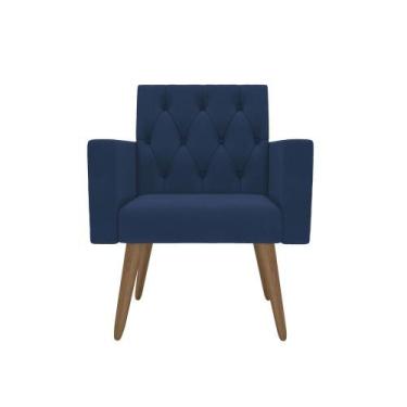 Imagem de Kit 2 Poltronas para Sala Escritório Recepção Sala de Espera Thais Sue