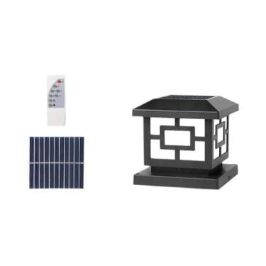 Imagem de Luzes LED Solares À Prova d'Água Para Exterior, Estilo Clássico, Contr