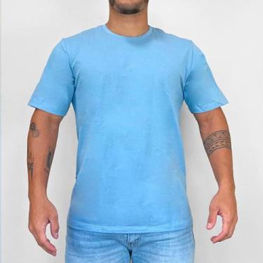 Imagem de Camiseta Manga Curta Casual Basica 100% Algodão Essencial Slim Ogochi,