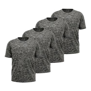 Imagem de Kit 4 Camisetas Dry Alpha Co Masculina-Masculino
