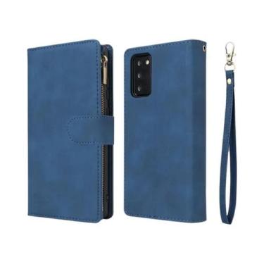 Imagem de Capa De Telefone Em Couro Com Zíper Para Samsung Galaxy Série a A16 A2