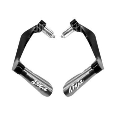 Imagem de Manoplas De Guidão NINJA Para Motocicleta, Protetores De Alavancas De 