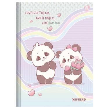 Imagem de Caderno Brochura Grande Universitário My Friend 48 Folhas Capa Dura An