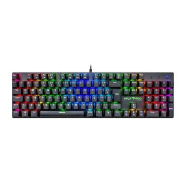 Imagem de Teclado Gamer Viper PRO Mecanico Blue SWITCH Mamba - 409 Azul Bivolt -