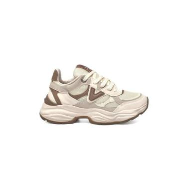 Imagem de Tênis Feminino Via Marte Casual Chunky Marfim, 34