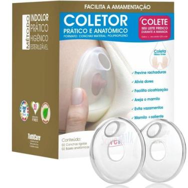 Imagem de Coletores De Leite Materno Amamentação Alivio Nas Rachaduras - SaveMil