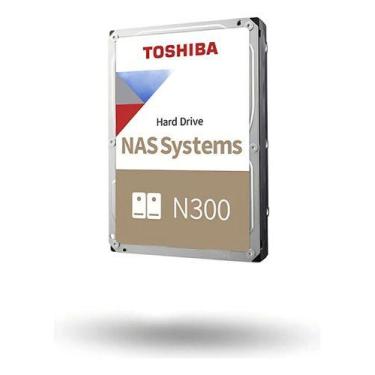 Imagem de Hd Disco Rígido Interno Toshiba N300 Nas De 12tb Café