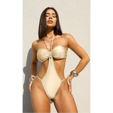 Imagem de Maio luxury maria gueixa, Bege gold, P
