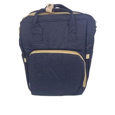 Imagem de Mochila maternidade 3 em 1 impermeável - Bretalle, Azul