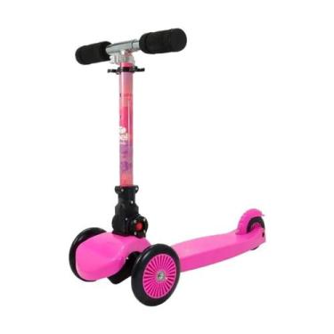 Imagem de Patinete Sport Tech Infantil 3 Rodas Rosa - Bel Sports - BELFIX