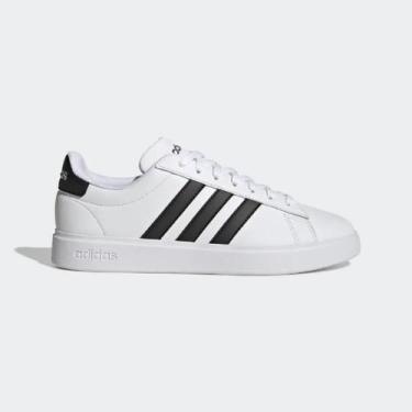 Imagem de Tênis Adidas Grand Court 2 Base Masculino Adulto - Ref GW9196, 41, Bra