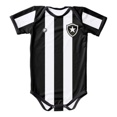 Imagem de Macacão Body Infantil Bebe 0 a 12 Meses Clubes Brasileiros Fla Flu Vas
