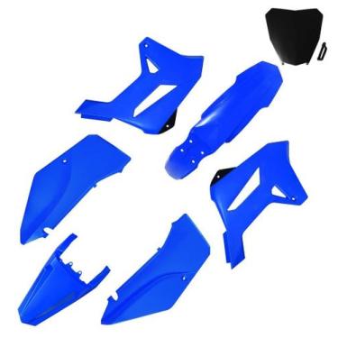 Imagem de Kit Plástico Carenagem Biker R1de C/ Number Plate Next Xr 250 Tornado,