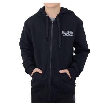 Imagem de Jaqueta Juvenil Masculina Red Nose Preta - 9710071, 10, Preto