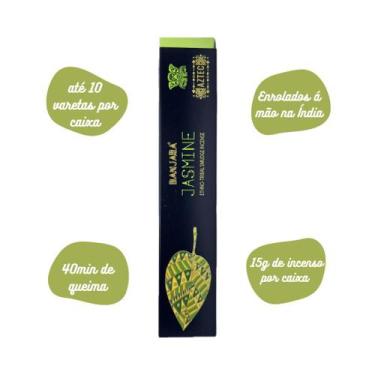 Imagem de Incenso Massala Premium Banjara - Jasmine (Jasmim)