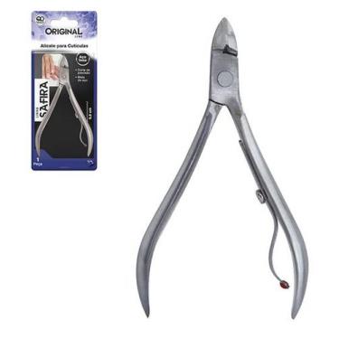 Imagem de Alicate De Cutícula De Inox Safira 3,5'' 9,6cm - KOPECK