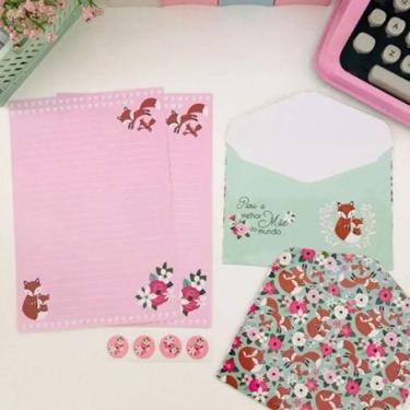 Imagem de Kit Papeis de Carta com Envelope La Palomita - Buendia
