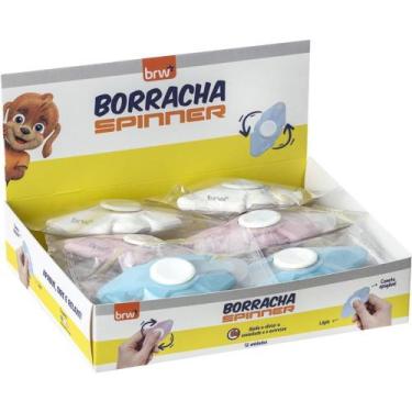 Imagem de Borracha Colorida Borracha Spinner 3 Cores (S) DP.C/12 - BRW