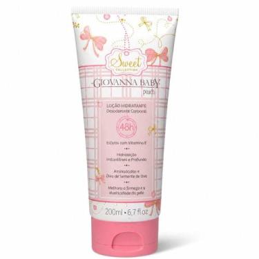 Imagem de Giovanna Baby Sweet Loção Hidratante Peach 200ml