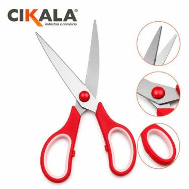 Imagem de Tesoura Manual 8,5 Polegadas para Corte de Borracha Plástico Serviços 