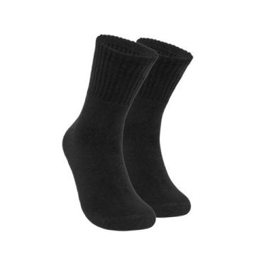 Imagem de Meia Selene Esportiva 4160 Preto, Preto, 44/48