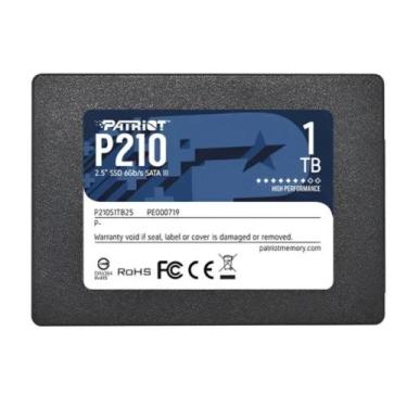 Imagem de Hd Ssd 1tb Patriot P210 - P210s1tb25 520/430 Mb/s - KINGSTON