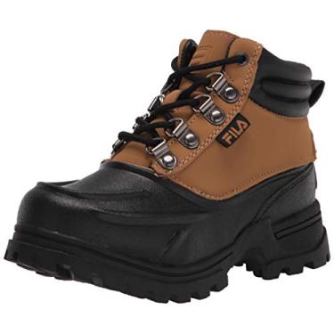 Imagem de Fila Weathertec Tênis de caminhada (criança pequena/criança grande), Trigo/preto/preto, 1 Little Kid