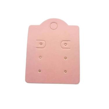 Imagem de Kit 500 Peças Tag Cartela Para Brinco 6 Furos - Rose