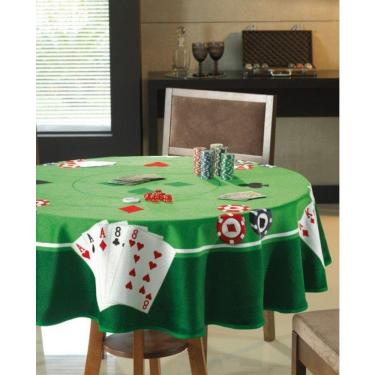 Imagem de Toalha De Mesa Dohler Para Jogos Redonda 1,60M