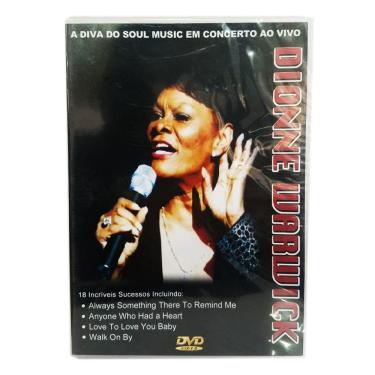 Imagem de DvD Dionne Warwick A Diva Do Soul Music Em Concerto Sony Mus