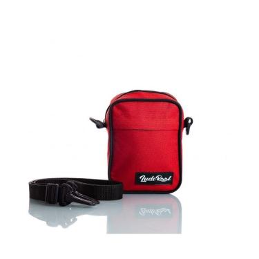 Imagem de Bolsa Transversal Ludoraal Slim vermelha para Homens e Mulheres/Shoulder Bag Esportiva/Bolsa de Ombro