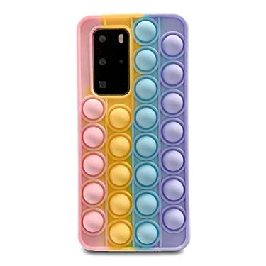Imagem de Capa Pop it para celular Samsung Galaxy A02 Capa Fidget Toys para S9 S10 S20 Note 9 10 20 Plus Ultra Impermeável
