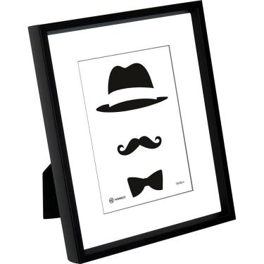 Imagem de HOME&CO ANTOINE PORTA-RETRATOS 13X18 25x20x3cm PLÁSTICO PRETO