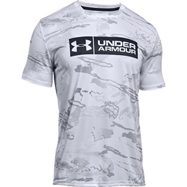 Imagem de Under Armour Bermuda masculina camuflada com etiqueta de camuflagem, Ridge Reaper Camo Sn/Preto, Médio
