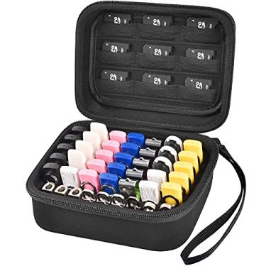 Imagem de Estojo USB Flash Drive, Thumb Drive, Organizador de Cartão de Memória SD SDXC SDHC SDHC, Bolsa de Armazenamento de Acessórios Eletrônicos para SanDisk/SamData/Samsung/TopeselL/PNY/Memory Stick/YubiKey (apenas caixa)