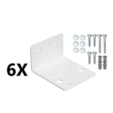 Imagem de Kit 6 Suporte Metal P/Filtro Carcaça Big Blue 10 E 20 Bbi