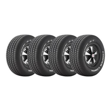 Imagem de Kit 4 Pneus Cooper Aro 15 255/60R15 Cobra Radial G/T 102T LB