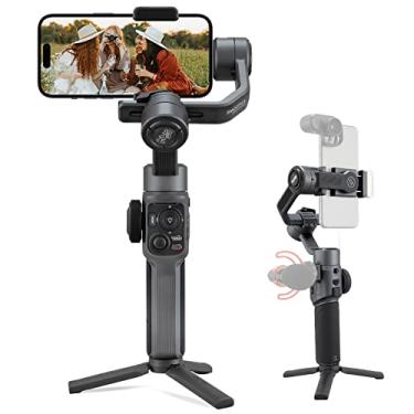 Imagem de ZHIYUN Smooth 5 - estabilizador gimbal para iPhone 14/13/12/11 Pro Max X e telefone Android, gimbal de 3 eixos com SmartFollow, para gravação de vídeo profissional YouTube TikTok Vlog