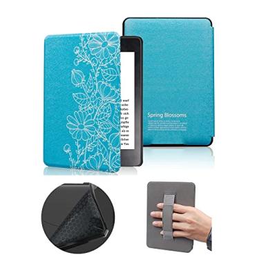 Imagem de Capa macia com alça de mão para a 11ª geração do Kindle lançado em 2022, capa à prova de quedas com função de despertar automático - não para a 11ª geração do Kindle Paperwhite