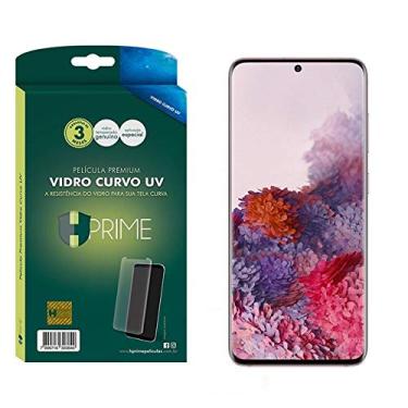 Imagem de Pel�cula De Vidro Temperado Curvada UV HPrime Para Samsung Galaxy S20 e S20 5g com Tela de 6.2" - Prote��o Blindada Anti Impacto