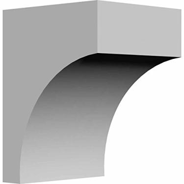 Imagem de Ekena Millwork BKT05X05X07ST 12,7 cm L x 13,8 cm P x 19,8 cm A Suporte Stockport