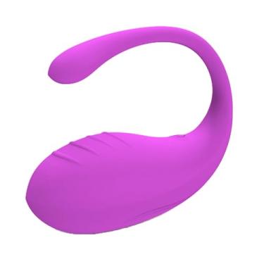 Imagem de "APP Vibrador de controle remoto sem fio com ovo de salto divertido - Masturbador feminino | Brinquedos sexuais adultos para casais de mulheres - Vibrador de ponto G para o prazer sexual" (roxo)