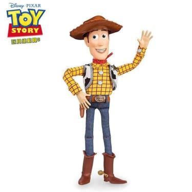 Imagem de Toy Story 4 de tecido Toy Story 4 Woody e Jessie com som de 35 cm