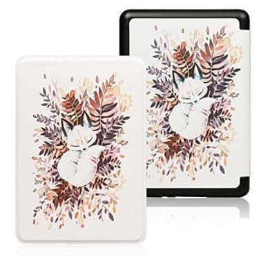 Imagem de CCOO Capa para todos os novos Kindle Basic 10ª geração lançado em 2019 - Não serve para Kindle Paperwhite ou Kindle Oasis, capa inteligente de poliuretano premium com hibernar e despertar automáticos