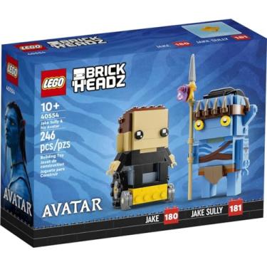 Imagem de LEGO BrickHeadz Jake Sully & his Avatar (40554) Building Set