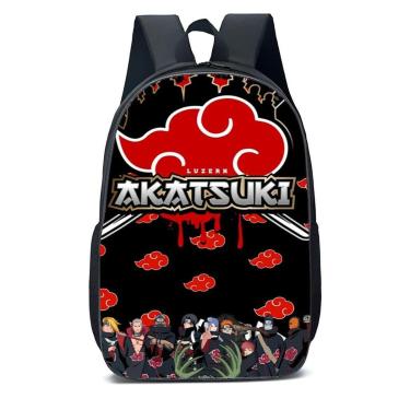 Imagem de Mochila Escolar Infanto Juvenil Anime Naruto Ninja Novidades 0498-Unissex