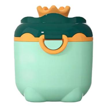 Imagem de Pote Dosador Divisória Para Armazenar Leite Em Pó Mamadeira Pratico