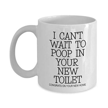 Imagem de Presentes de inauguração de casa, presentes de inauguração de casa, canecas de café engraçadas para casa nova, presente de Natal (325 ml) - wm3525 por MIPOMALL
