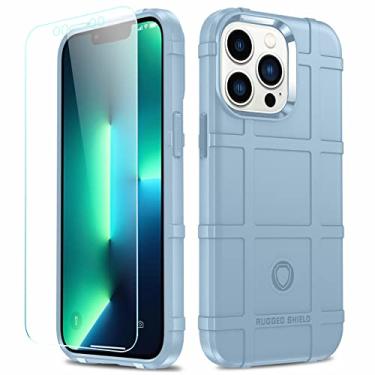 Imagem de LABILUS Capa para iPhone 13 Pro, capa protetora tática tática resistente à queda de 2,4 m à prova de quedas compatível com 13 Pro (6,1 polegadas) - azul acinzentado
